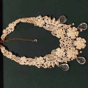 Gold Lace necklaces